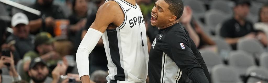 季前赛-文班亚马17+12卡斯尔16分 马刺大胜步行者