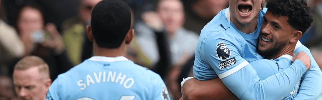 瓜迪奥拉率队狂飙：曼城豪取3连胜，哈兰德炸裂表演：8轮11球